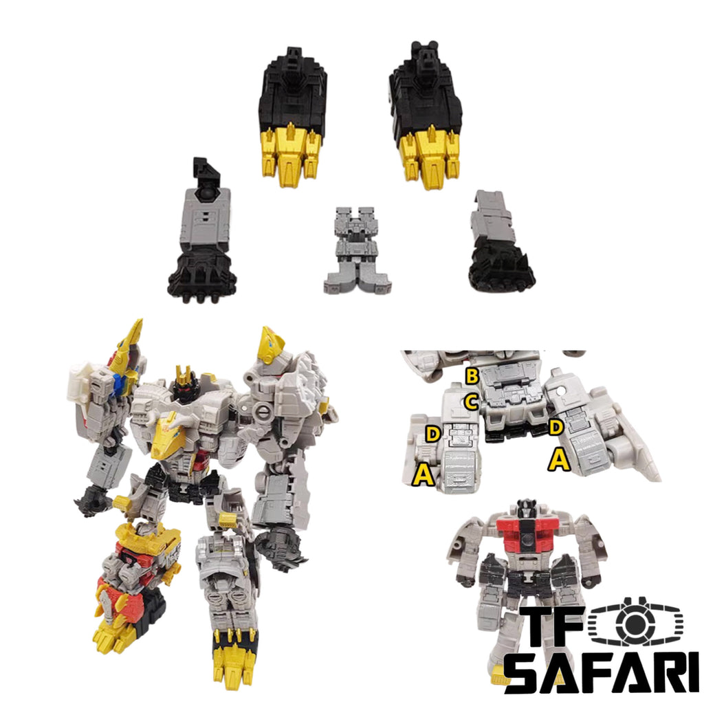 115 Workshop YYW-40 YYW40 Upgrade Kit for Legacy Evolution Dinobots Sludge & Volcanicus Upgrade Kit