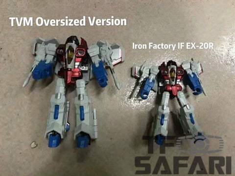TVM Oversized IF EX-20R EX20R (Iron Factory Wing of Tyrant) Starscream 13cm