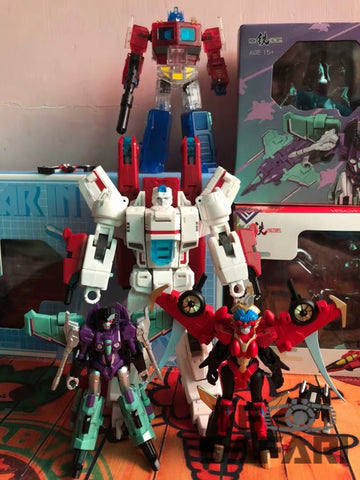 IronFactory IF-EX05H EX-05H Iron Giant’s Maiden (Windblade Hunter) Redeco Version 9cm / 3.5"