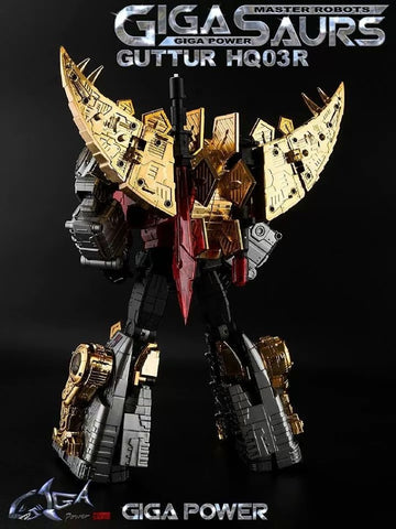 Gigapower GP HQ-03R HQ03R Guttur (Snarl) Chrome Version Reissue 28cm