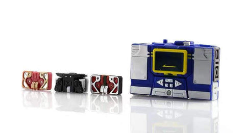 Pocket Toys TS04 TS-04 Tuner (Soundwave, KO DX9 X33 Sonic wizard, 3 Cassette Warriors) PocketToys 10cm / 4"