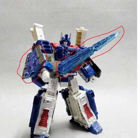 Matrix Workshop M-10A M10A Siege Ultra Magnus Giant Sword Upgrade Kit