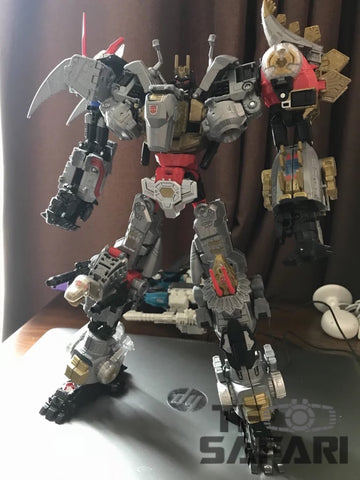 【No Original Box】BPF Volcanicus (POTP Dinobot Combiner, 1:1 KO) 5 in 1