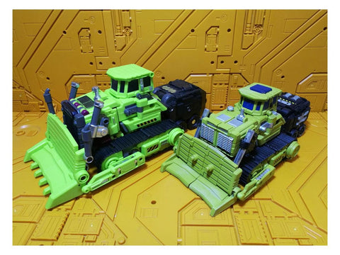 JB Jinbao Devastator Set A Scavenger & Bonecrusher (Oversized GT-01 GT01 Gravity Builder) 21cm