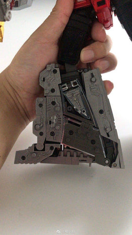 GigaPower GP HQ-01R HQ01R Superator (Grimlock) Chrome Version Giga Power 29cm / 11.5"