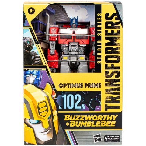 Transformers Buzzworthy Bumblebee Studio Series SS-102 SS102 ROTB Rise of the Beasts Optimus Prime 6.5"