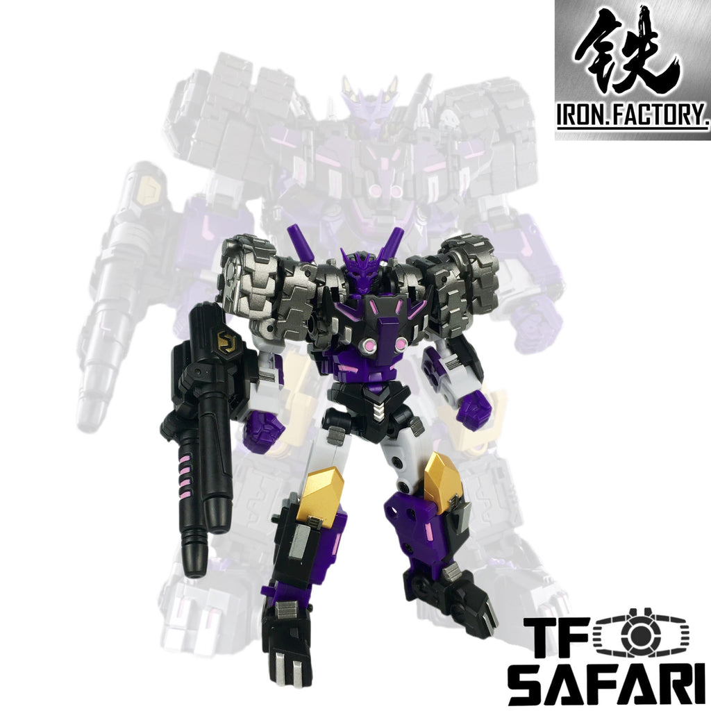 Iron Factory IF EX-31X EX31X Dubhe ( Tarn DJD) Spirits of The "D.E.C" with Combiner Set 10.5cm /4.1"
