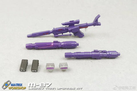 Matrix Workshop M87 M-87 Weapon set for Legacy Evolution Comic Verse Tarn Upgrade Kit