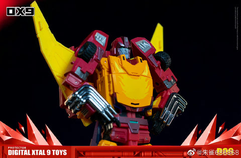 DX9 Toys D-06M D06M Carry (Not Hot Rod Rodimus) Metallic Painting Version 24cm