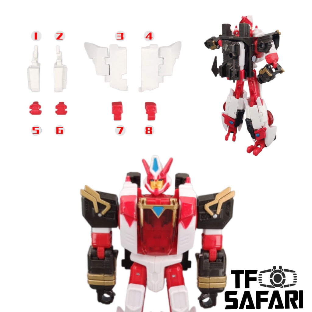 Go Better Studio GX41 GX-41 Gap Fillers for Legacy Velocitron Cybertron Universe Override Upgrade Kit