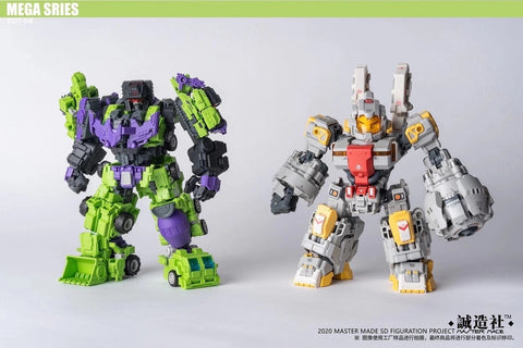 Master Made SDT-08 SDT08 Mega Series Demolisher ( G1 Devastator ) 6 in 1 Deluxe Version 21cm