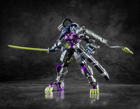 Iron Factory IF EX-45M EX45M Iron Samurai Kagami Shishimaru (Lio Convoy / Leo Prime) Shattered Glass Purple Version