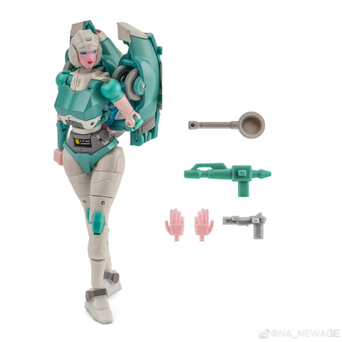 NA NewAge H-48G H48G Pocahontas (Lifeline)  Arcee Repaint New Age