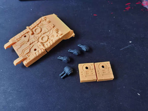 Juqi Toys JQ03B Gap Fillers for WFC-K30 Titan Class Autobot Ark Upgrade Kit