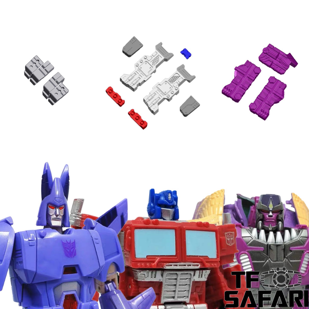 Shockwave Lab SL-GF23/24/25 SL-GF23/24/25 Hip Gap Fillers for Kingdom Core Class Optimus Prime / Cyclonus / Megatron (Beast) Upgrade Kit 3 in 1 set