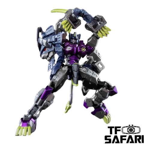 Iron Factory IF EX-45M EX45M Iron Samurai Kagami Shishimaru (Lio Convoy / Leo Prime) Shattered Glass Purple Version