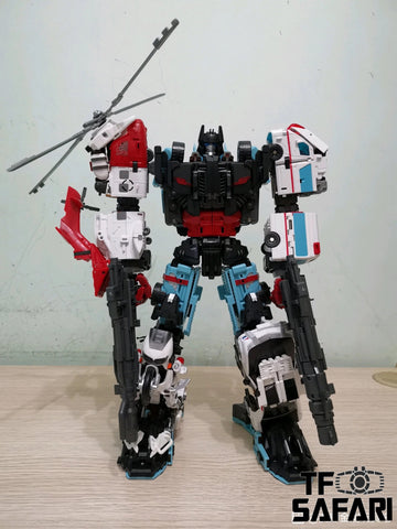 Yes Model Combiner Defensor (Oversized MTCM MTCM-04 Guardia ) Full Set 5 in 1