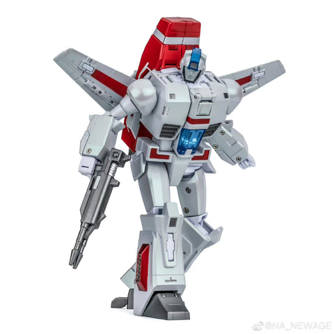 NA NewAge H-45EXR H45EXR Firefox (Jetfire / Skyfire) Chameleon Version(Aurora Painting) New Age 18cm / 7.1“