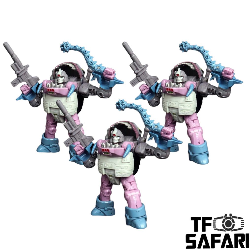 【Loose Pack】4th party SM-01 SM01 Oversized Sharkticon Team (KO SS86 Gnaw) 3 in 1 sets 15cm / 6"