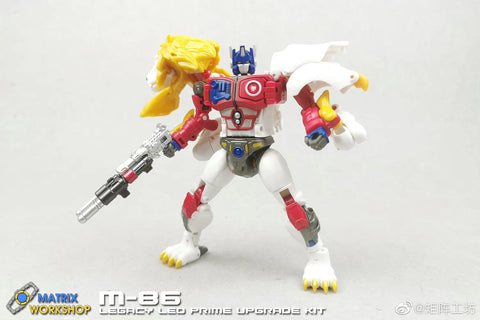 Matrix Workshop M86 M-86 Weapon set for Legacy Evolution Maximal Leo Prime Upgrade Kit