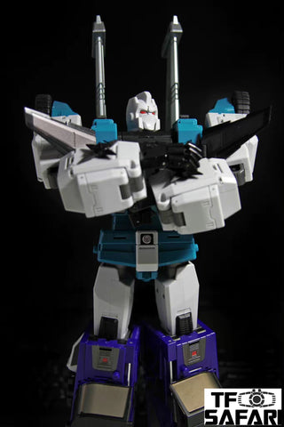 DX9 Toys D-10 D10 Hanzo (Sixshot) (Blue Chest) 27 cm / 10.5"