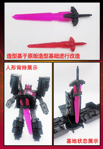 115 Workshop YYW-34 YYW34 Matrix Sword for Generations Legacy G2 Laser Optimus Prime / Shattered Glass Ultra Magnus Upgrade Kit