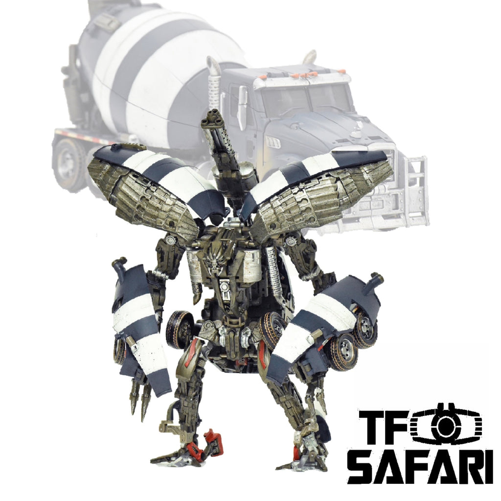 Devil Saviour (BombusBee) DS-01 Split of Trouble Maker (Mixmaster of ROTF Devastator Constructicons) 18cm / 7"