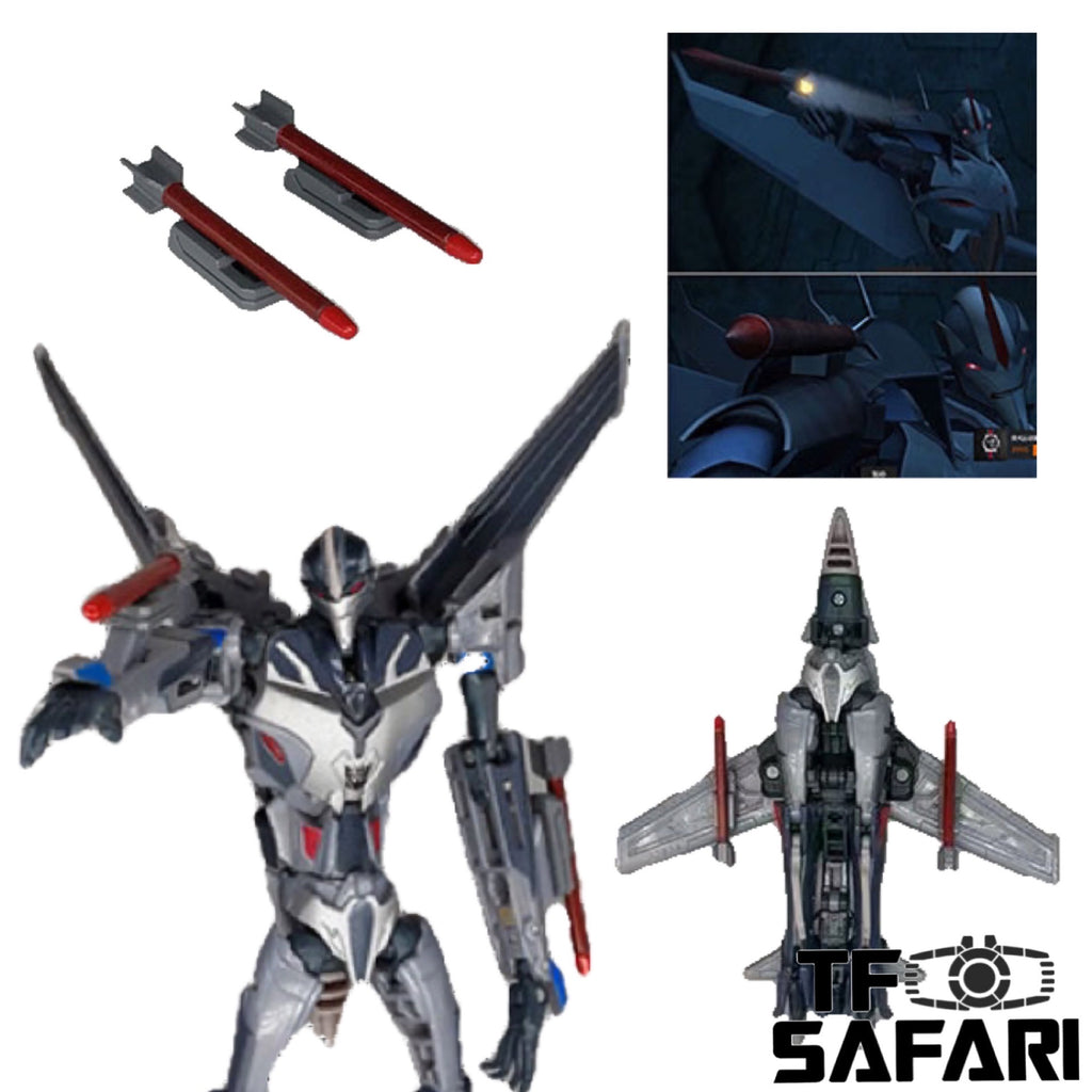 Go Better Studio GX-16 Missiles for TFP Deluxe Grade Starscream Upgrade Kit