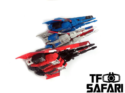 【Make-to-order】Go Better Studio GX-03 Null Rays for WFC Siege Decepticon Seekers (Starscream / Skywarp / Thunder Cracker / Red wing)  Weapon Set