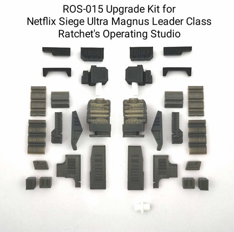Ratchet Studio ROS-015 Gap Filler and Leg Extensions for WFC Siege Ultra Magnus (Netflix Limited Version)Upgrade Kit