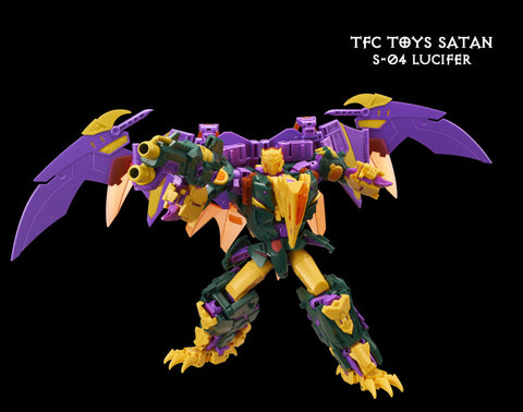 TFC Toys S04 S-04 Lucifer of Sartan Combiner（Cutthroat of Abominus)  18cm / 7.3"