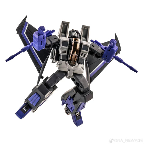 NA NewAge H15C H-15C Samael ( Skywarp ) New Age 4th Anniversary Version 9cm / 3.5"