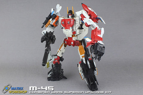 Matrix Workshop M-45 M45 Weapon Set for CW Combiner Wars Superion Upgrade Kit