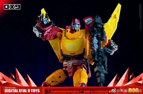 DX9 Toys D-06M D06M Carry (Not Hot Rod Rodimus) Metallic Painting Version 24cm