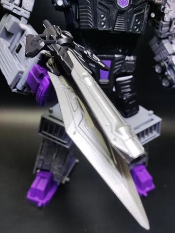 BDT Studio  BDT-39 BDT39 Weapon Set(Giant Sword + Laser Gun)for Generations Legacy Series Menasor / Motormaster Upgrade Kit