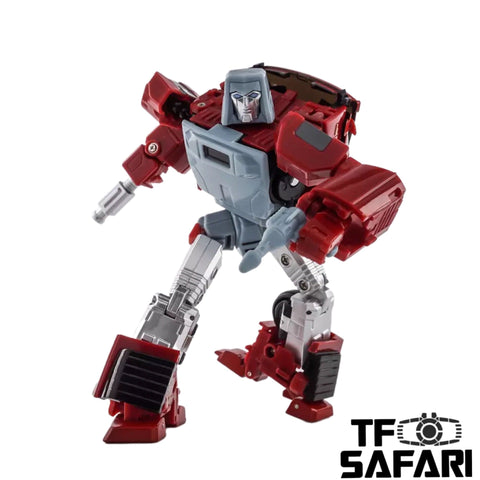 Xtransbots XTB MM-VI MMVI MM-6 MM6 Boost (Windcharger) Reissue Toon Version ( Silver Leg) 14cm / 5.5"