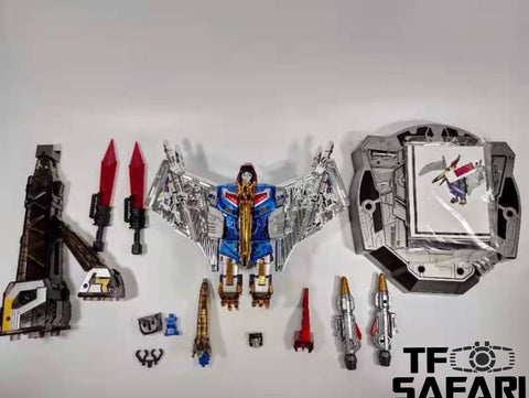 GigaPower GP HQ-05R HQ05R Gaudenter (Swoop) Blue Chrome Version Giga Power 26cm / 10.5"