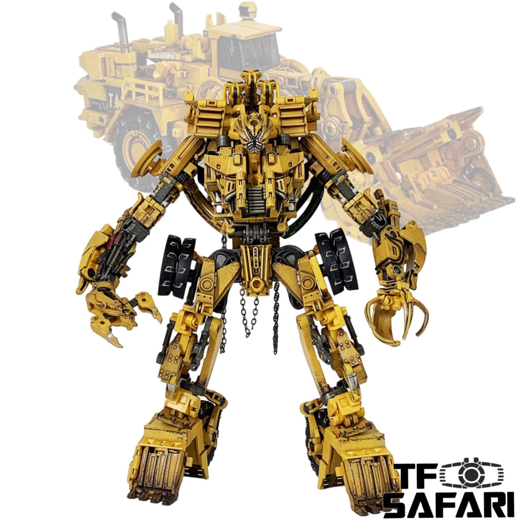Devil Saviour (BombusBee) DS-05 Landslip of Trouble Maker ( Scrapper of ROTF Devastator Constructicons) 18cm / 7"