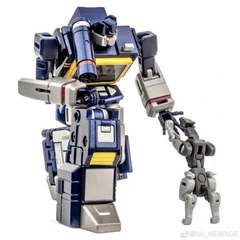 NA NewAge H21 H-21 Scaramanga ( Soundwave ) 4 in 1 pack New Age 9cm / 3.5"