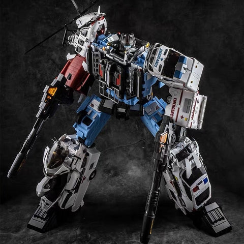 Generation Toy  GT GT-08E GT08E Foo Fighter Inferno (Hot Spot, Defensor, Guardian Robot) 25cm / 10“