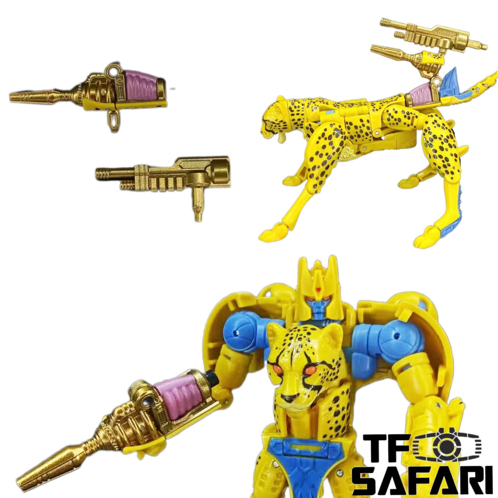 BDT Studio BDT-09 Gut Gun & Tail Gun for WFC Kingdom Cheetor Upgrade Kit