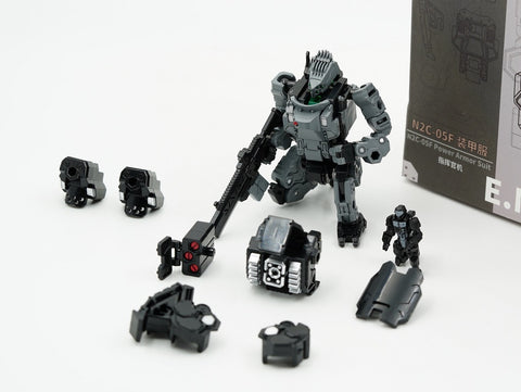 Emonster EM01/EM02/EM03 Power Suit (Diaclone line size) 1:60
