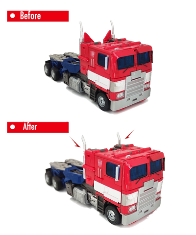 Go Better Studio GX-26 GX26 Replacing Shoulder Armor for Takara Tomy Movie Series MPM12 Optimus Prime Upgrade Kit