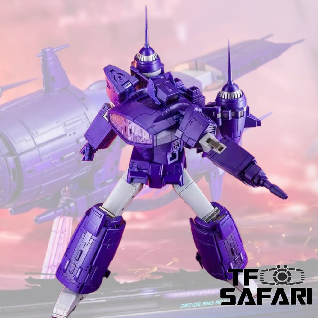 Lemontree Toys LT-03 LT03 Purple Potato (Shockwave) Starship 22cm / 8.7"