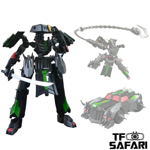 Iron Factory IF EX-53 EX53 Iron Samurai Ghost Falzer (Lockdown) 12cm