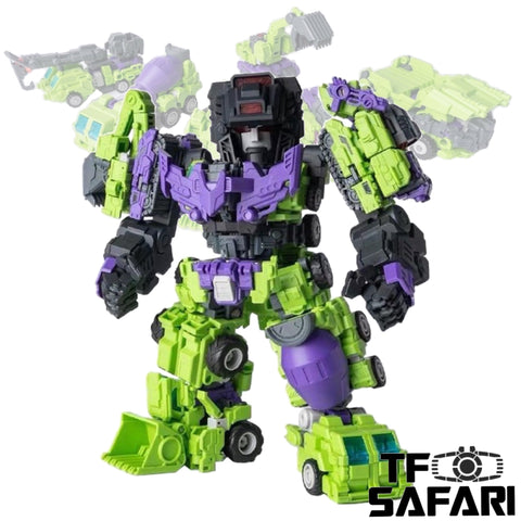 Master Made SDT-08 SDT08 Mega Series Demolisher ( G1 Devastator ) 6 in 1 Deluxe Version 21cm