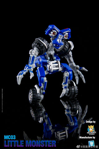 Dr.Wu & Mechanic Studio Movie Collector MC03 MC-03 Little Monster ( Wheelie Legends Class fit to SS series) Dr Wu  8cm / 3.15"