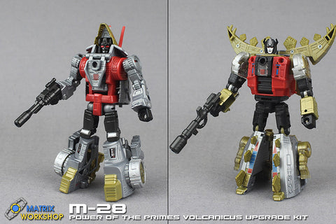 Matrix Workshop M-28 M28 Weapon Set for POTP Volcanicus Upgrade Kit