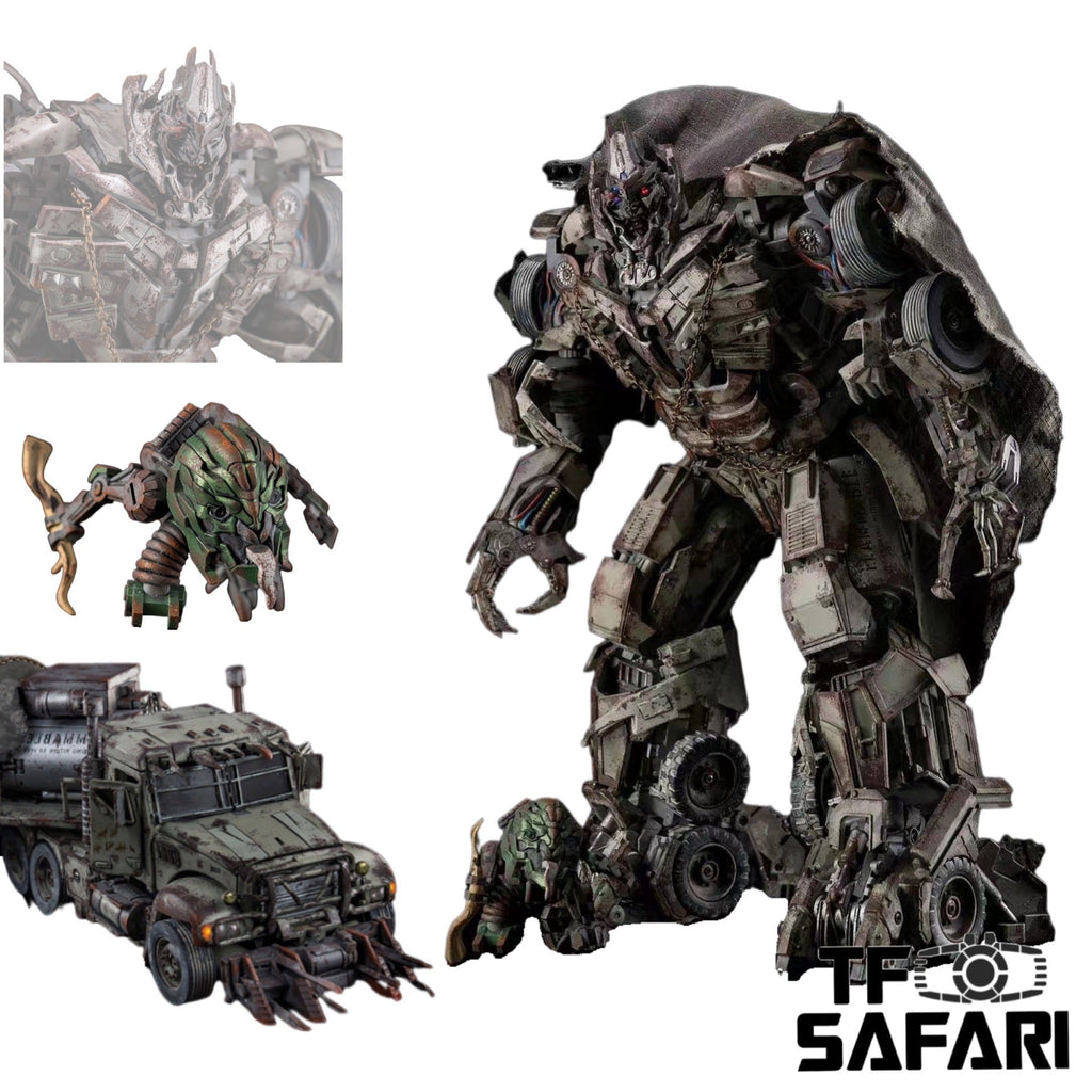 AlienAttack Toys AAT-01 AAT01 Mackron(Not Bayverse DOTM Megatron Oil Tank)33cm / 13"
