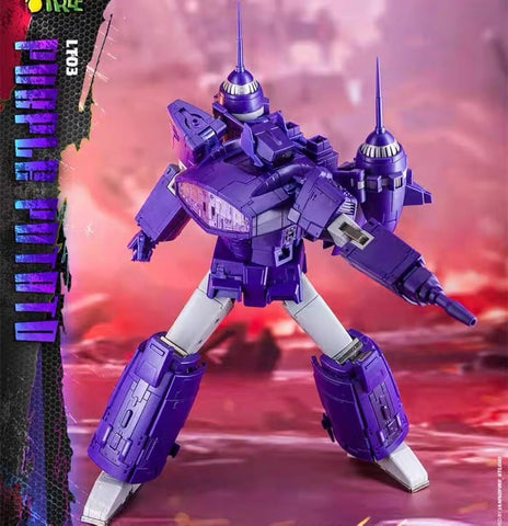Lemontree Toys  LT-03 LT03 Purple Potato (Shockwave) Starship 22cm / 8.7"